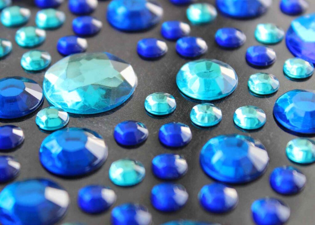 Creative Ways to Use Blue Rhinestones in Your DIY Crafts